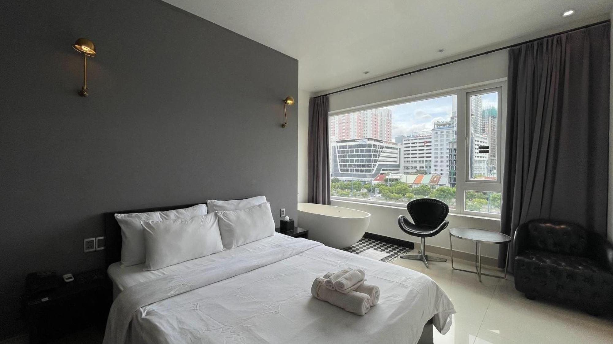 A In Hotel Riverside Ho Či Minovo Město Exteriér fotografie